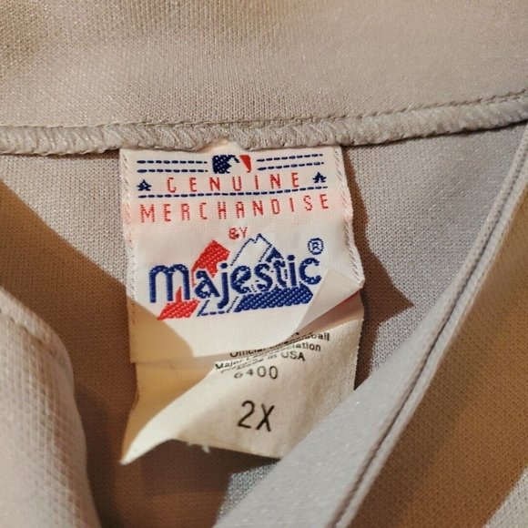 Vtg Derek Jeter Away Jersey New York Yankees Authentic Majestic Men Size XXL USA - Picture 4 of 13